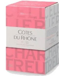 Bag In Box 5L Côtes du Rhône Rosé Cellier des Charteux