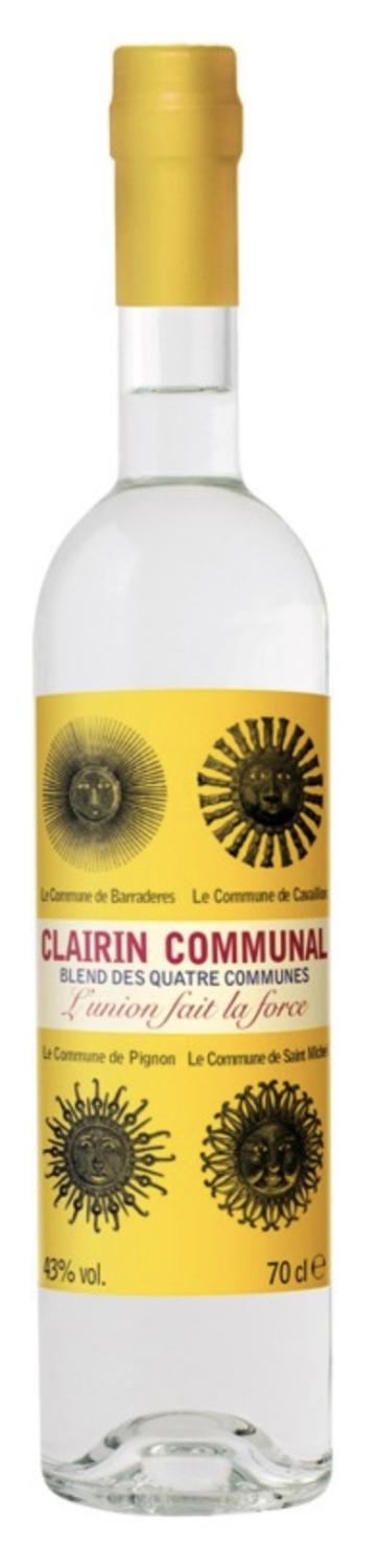 CLAIRIN - RHUM BLANC - COMMUNAL - BLEND DES 4 COMMUNES - 70CL - 43°