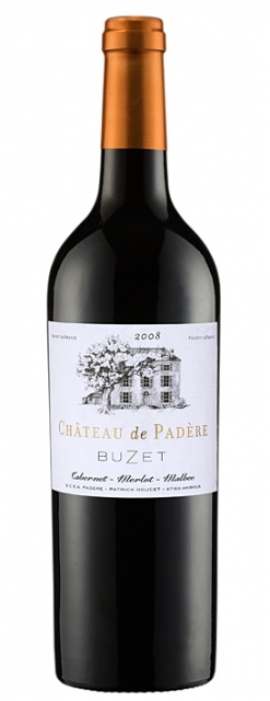 Buzet rouge - Les Vignerons de Buzet "Château de Padère"