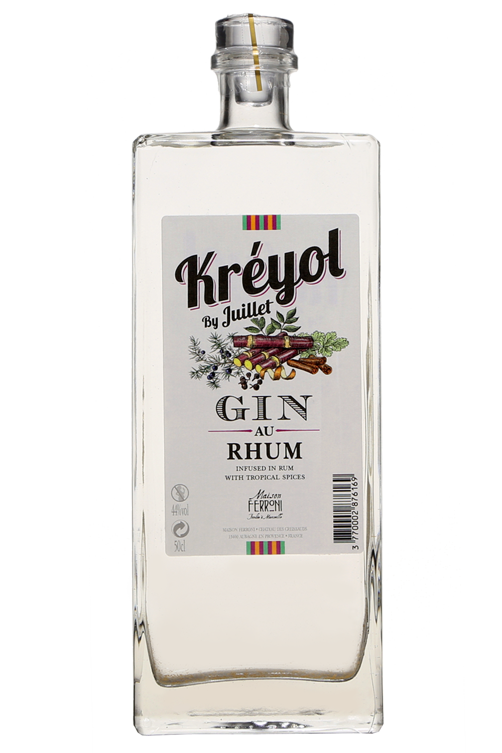 KREYOL Ferroni Gin de Provence 44%