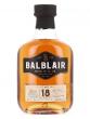 BALBLAIR 18 ans Single Malt Whisky